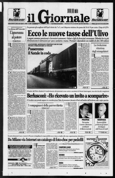 Il giornale : quotidiano del mattino